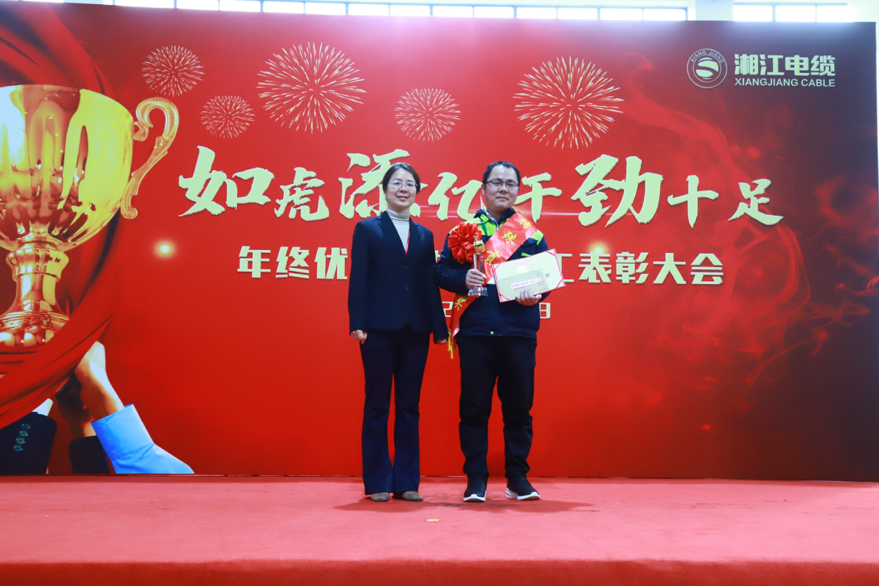 湘江電纜集團(tuán)2021年終表彰大會隆重舉行